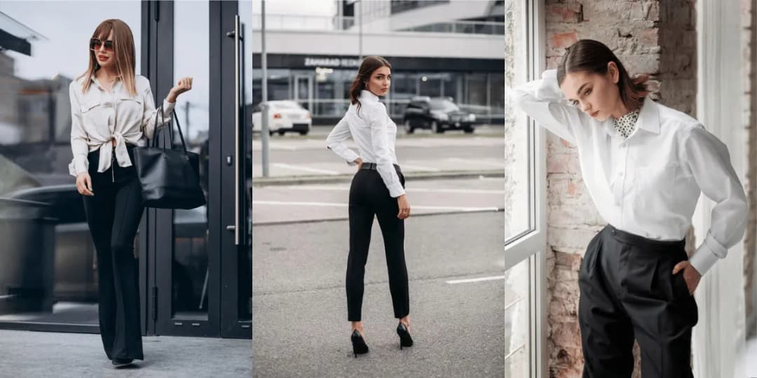 5 najmodniejszych stylizacji z eleganckimi spodniami z wysokim stanem