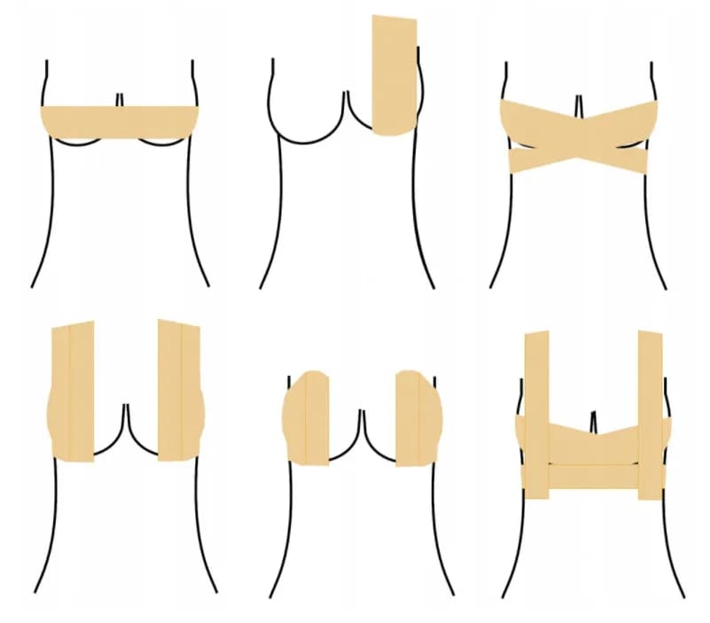 Jak prawidłowo przykleić taśmy do biustu - pełna instrukcja obsługi