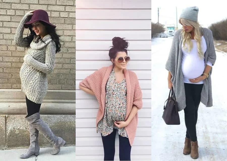 Stylizacje ciążowe na zimę - jak modnie i wygodnie ubierać się w ciąży